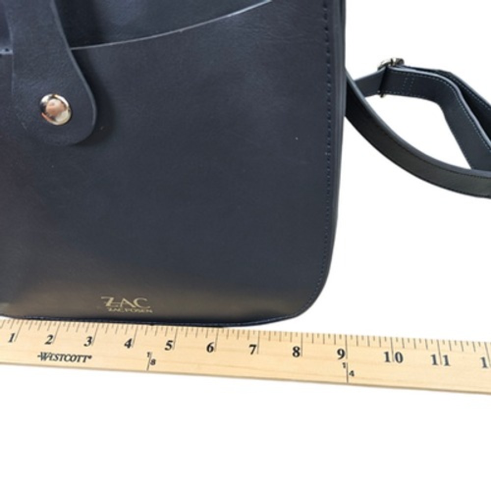 ZAC Zac Posen Crossbody Bag Womens Leather Gold Hardware‎ Shoulder Purse Handbag - Picture 16 of 16